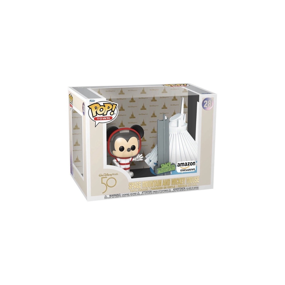 FUNKO POP! TOWN - WALT DISNEY WORLD 50TH *SPACE MOUNTAIN AND MICKEY MOUSE* (#28)